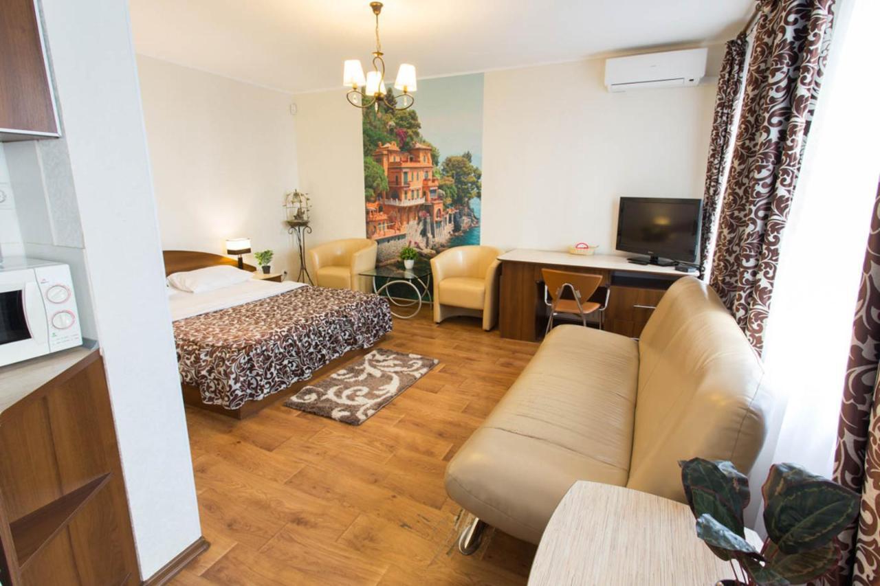 Excellent Studio Apartment In The Center - Kravtsova Lane 13B Kharkov Luaran gambar