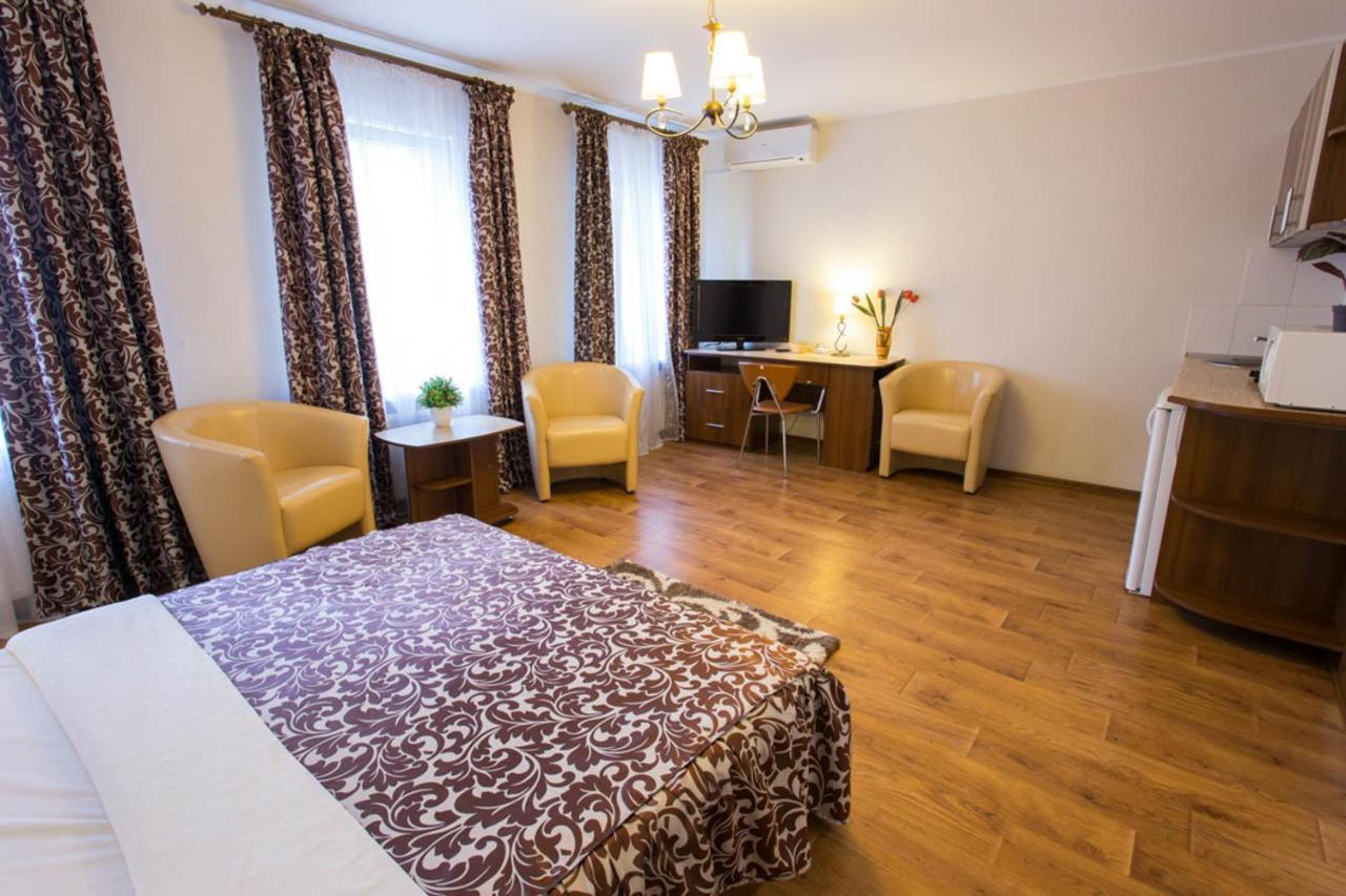 Excellent Studio Apartment In The Center - Kravtsova Lane 13B Kharkov Luaran gambar
